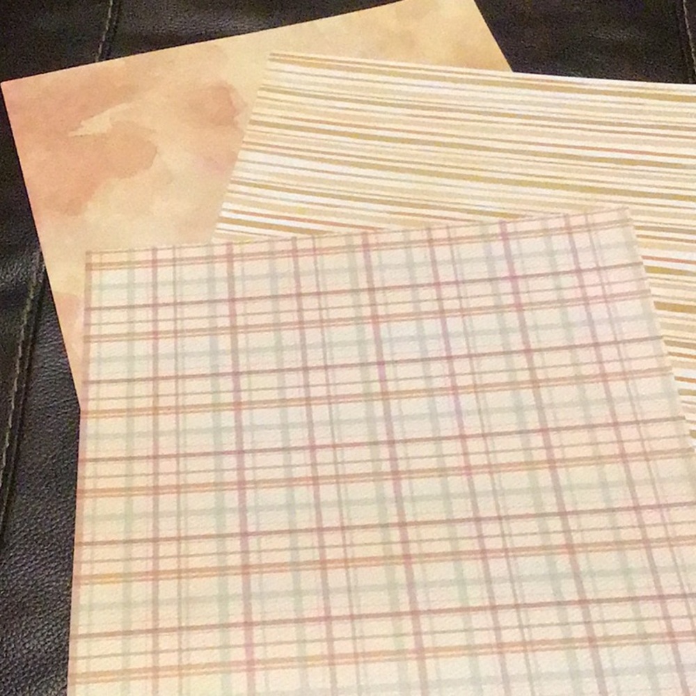 Autumn π Loose Scrapbook Paper Bundle - Picture 4 of 6